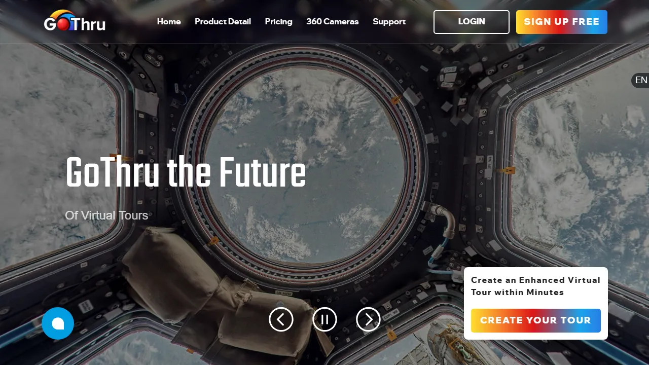 gothru.co - Virtual Tour Software for Google Street View screenshot