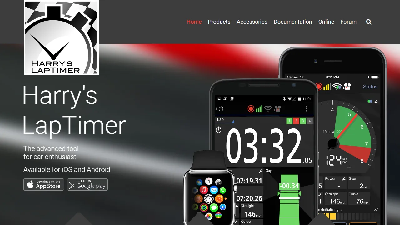 gps-laptimer.de - GPS Lap Timer For Gadgets screenshot