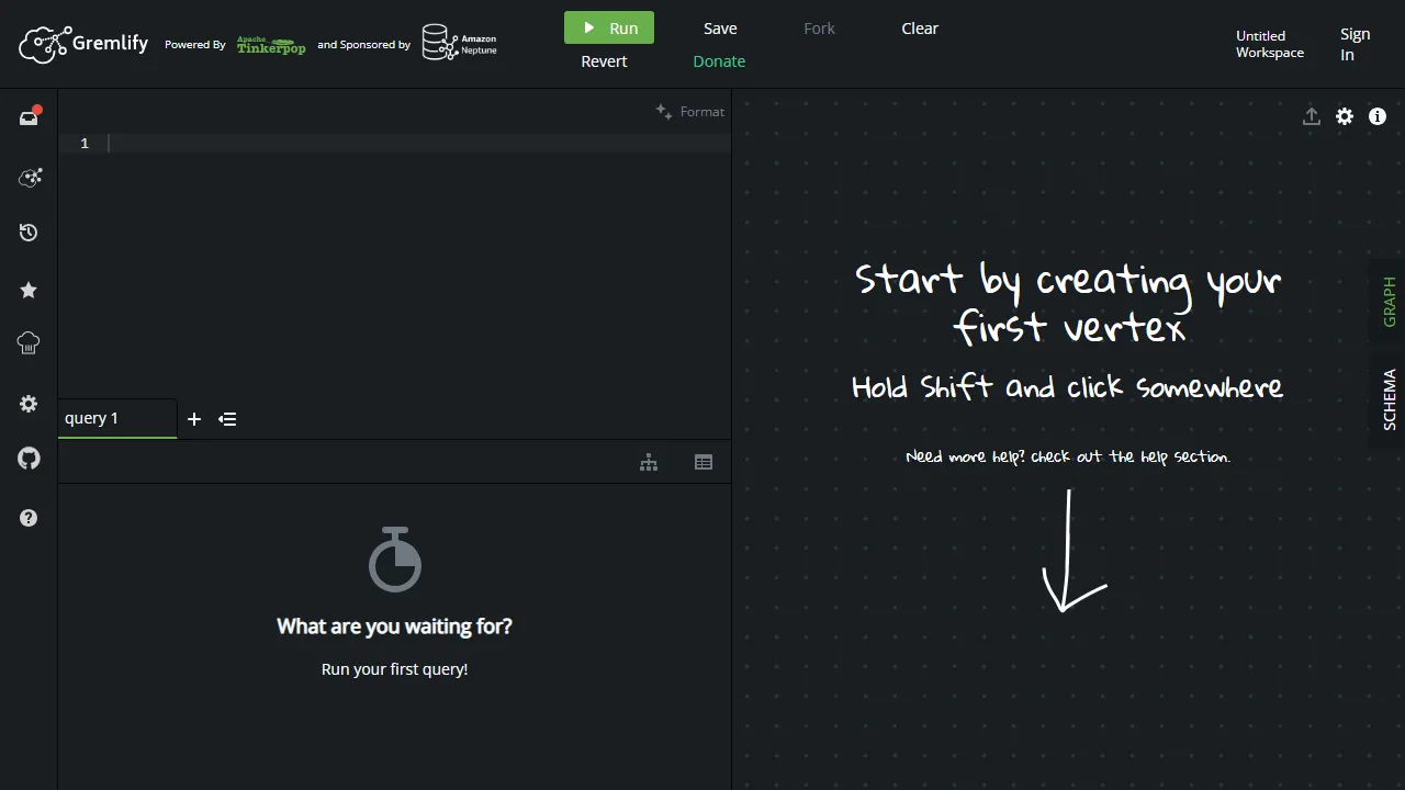 gremlify.com - Free Graph Database Tool Online screenshot
