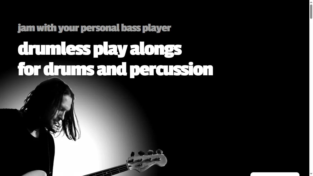 grooveline.eu - Bass Backing Tracks For Drummers screenshot