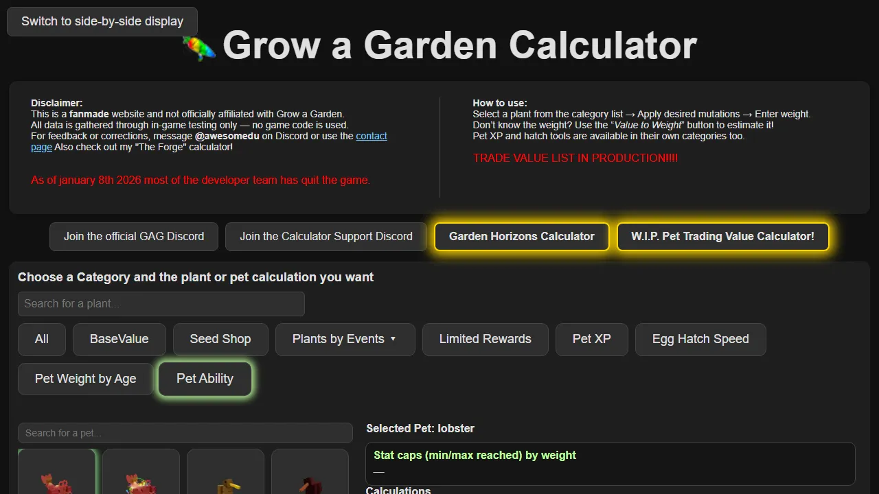 growagardencalculator.com - Garden Calculator - Soil Calculator For Raised Beds screenshot