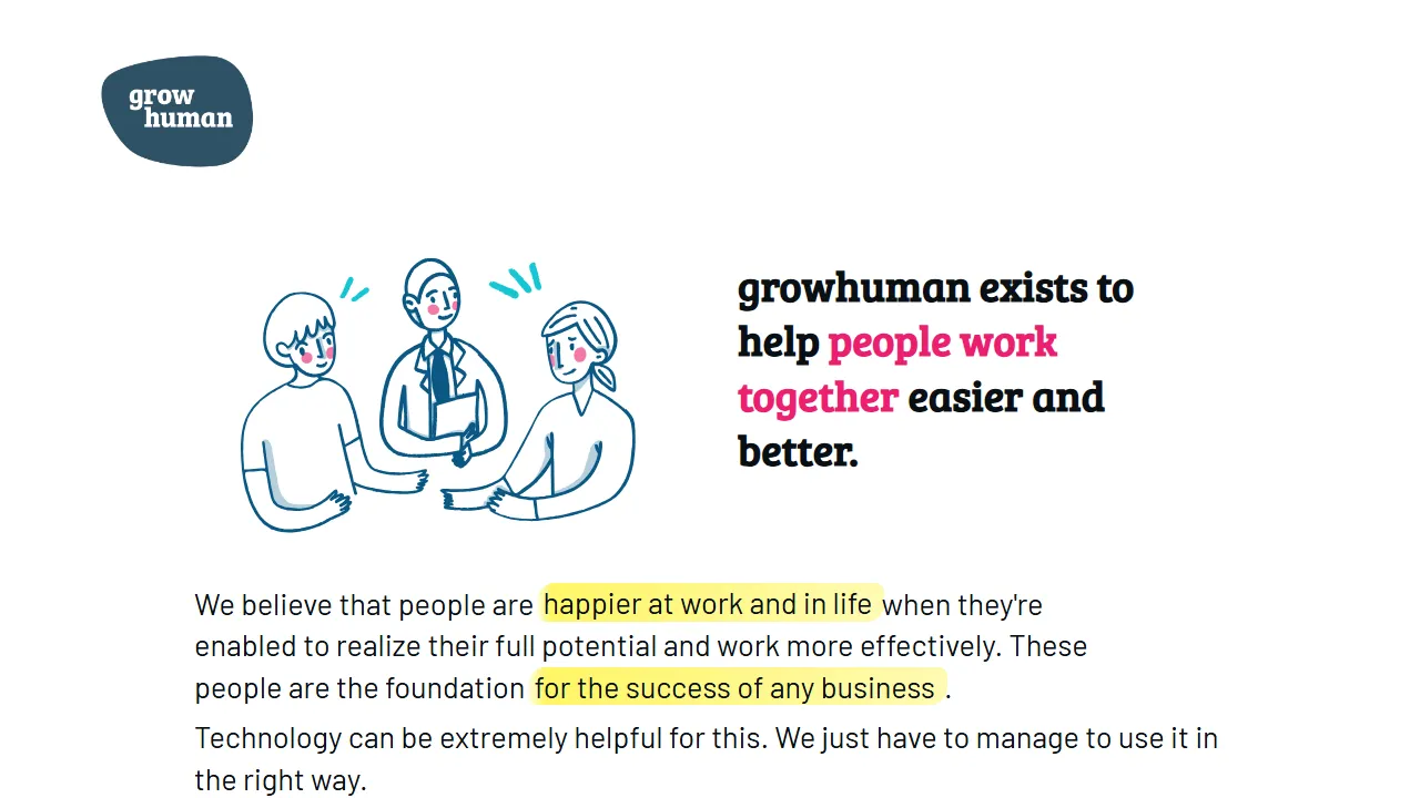 growhuman.io - Ideation Workshop Tool For Teams screenshot