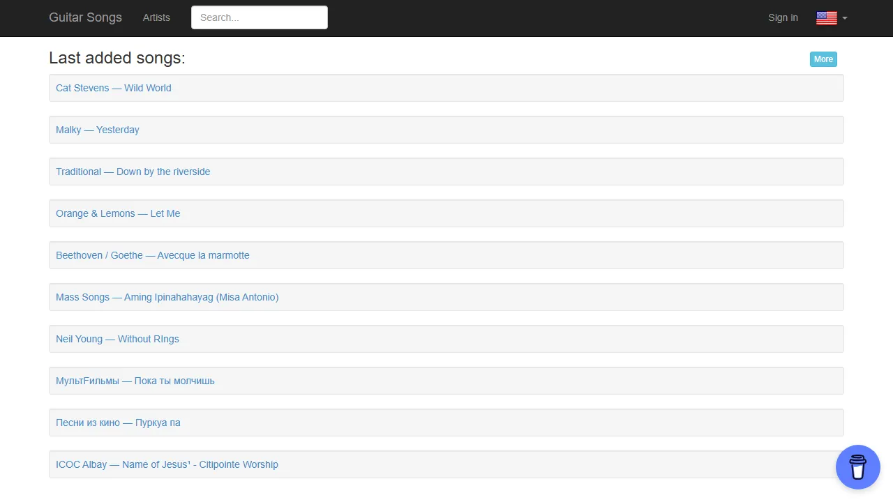guitarsongs.club - Best Guitar Learning App screenshot