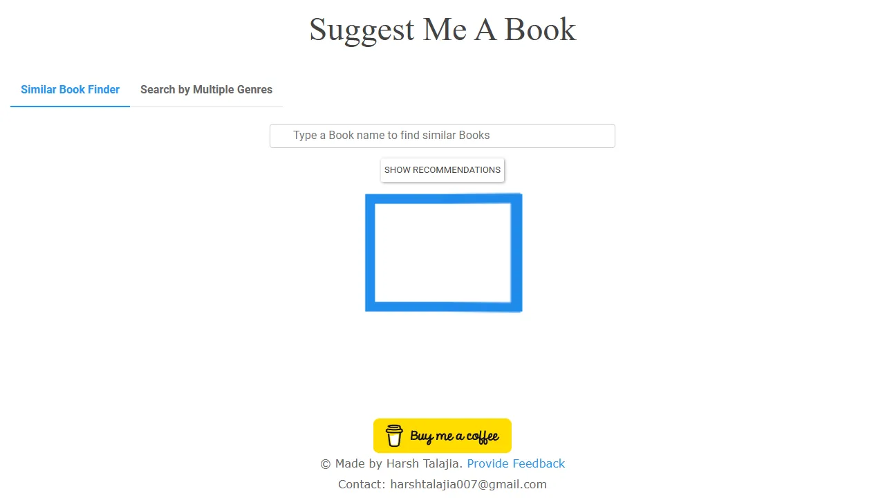 harshtalajia.shinyapps.io - Find Your Next Best Reading Book screenshot