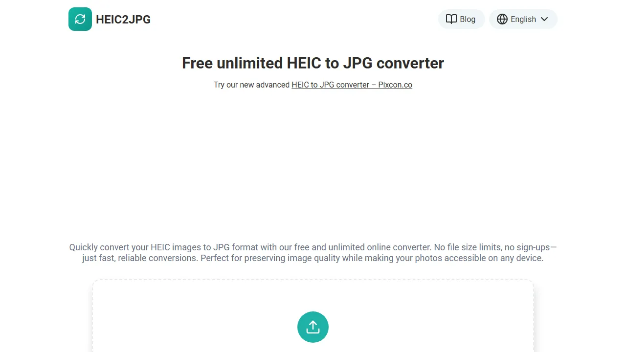 heic2jpg.me - Convert Images To JPG Online screenshot