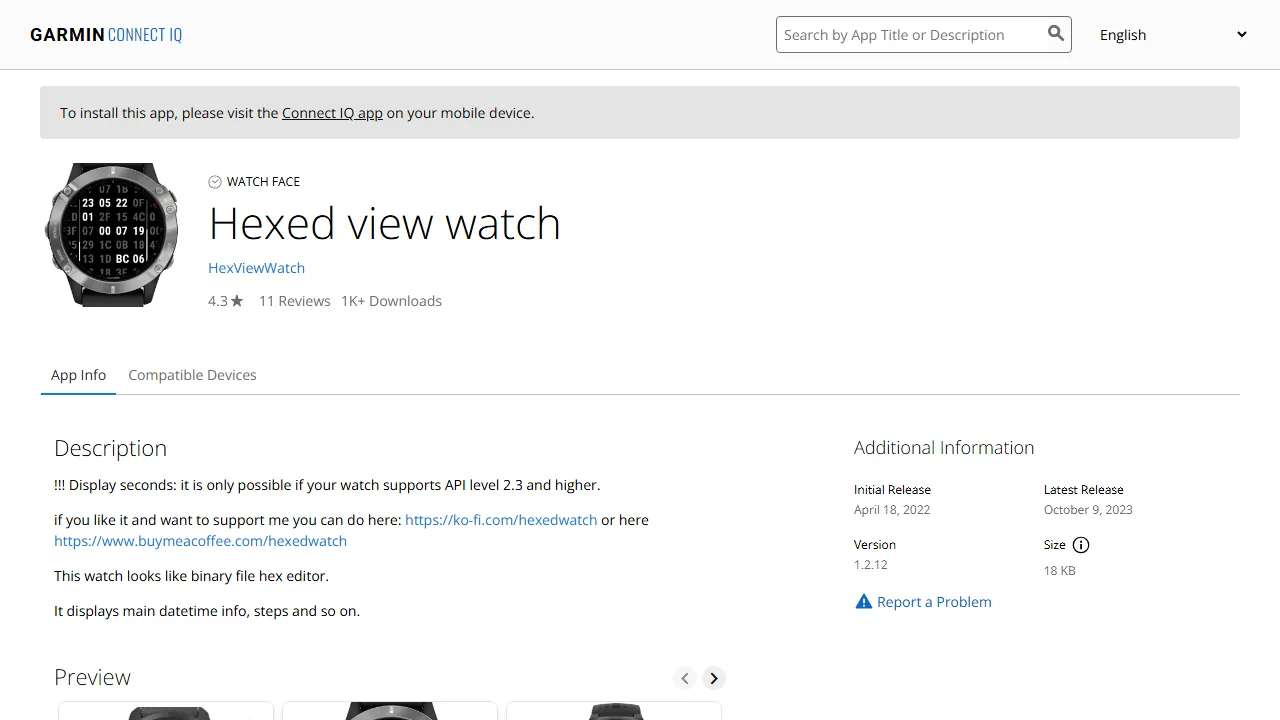 Hexed watch - Custom Watch Faces for Apple Watch screenshot