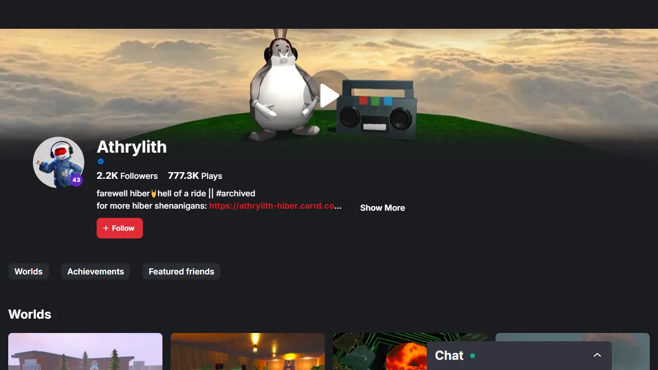 hiberworld.com - Virtual World Creation and Sharing Platform screenshot