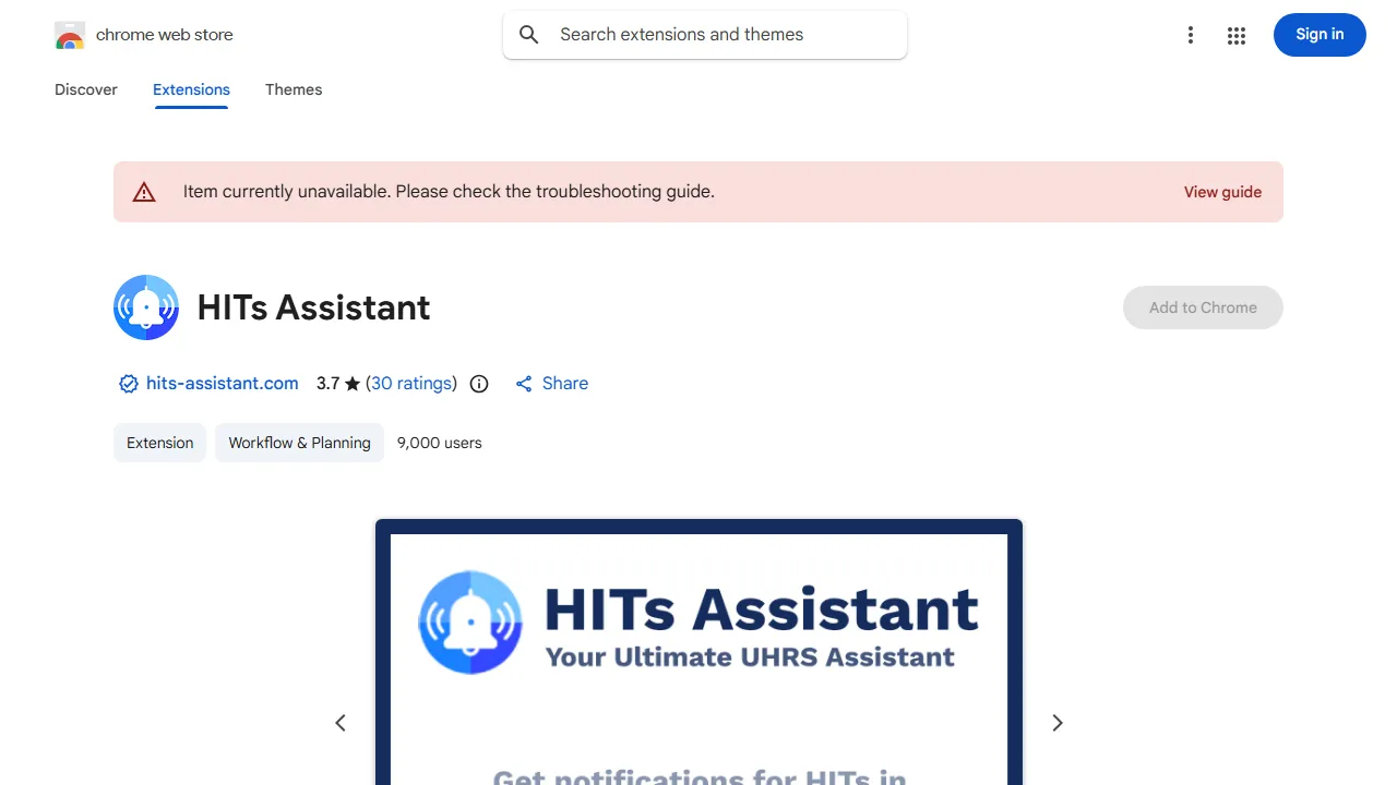 HITs Assistant - UHRS HitApp Notification Tool screenshot