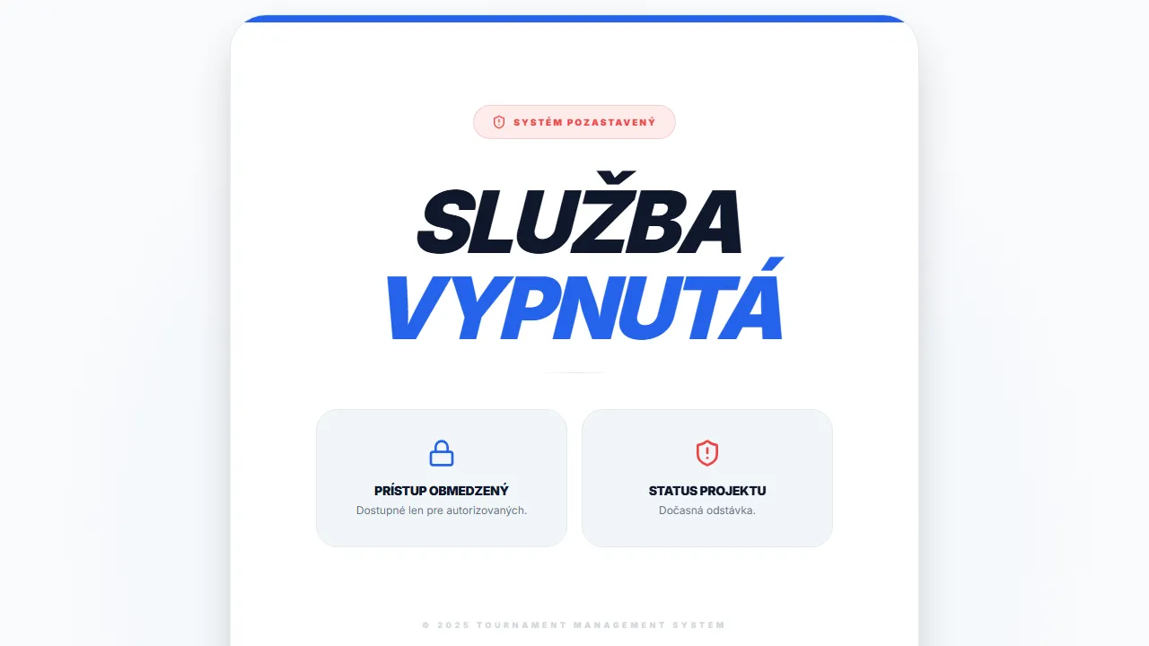 hokej.site - Hockey Team and Tournament Management System screenshot