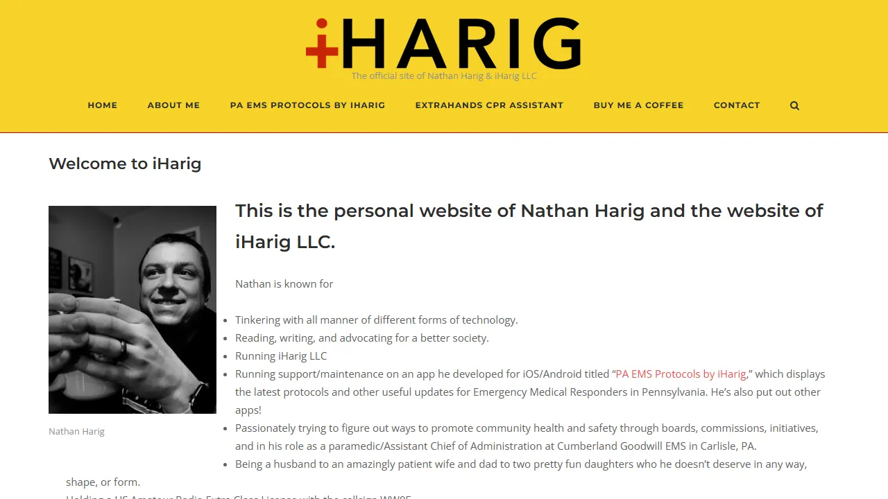iharig.com - EMS Protocol App for Paramedics screenshot