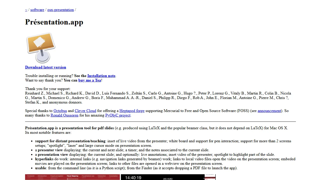 iihm.imag.fr - PowerPoint Presentation Software Maker Online screenshot