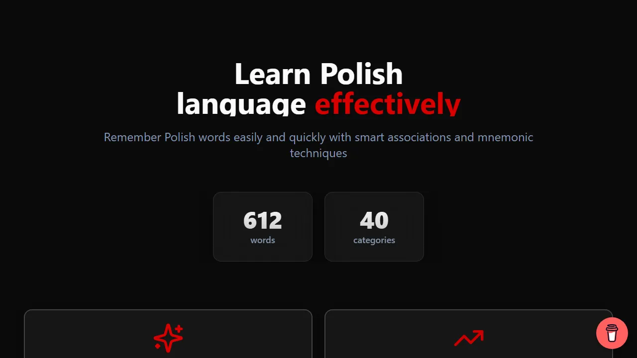 innopolski.pl - Polish Language Learning Tool Online screenshot