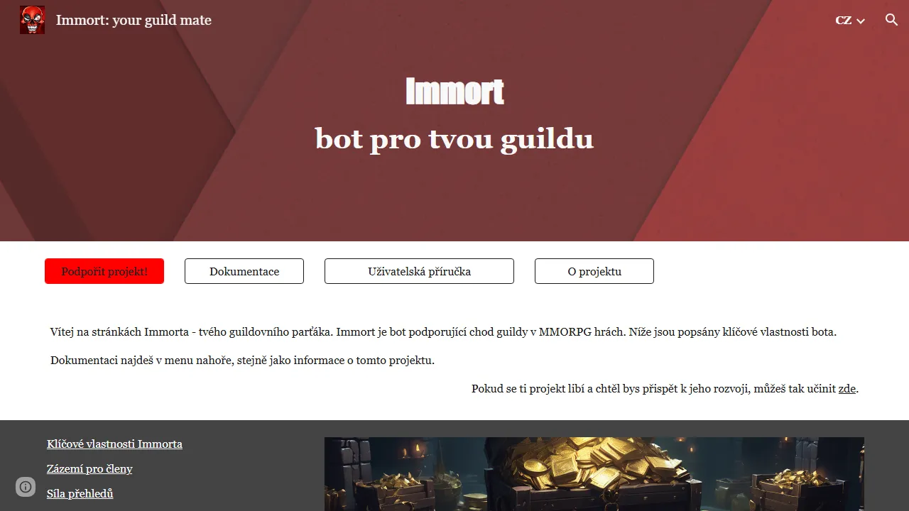 Martin Zmítko - Discord Bot for Guild Management screenshot