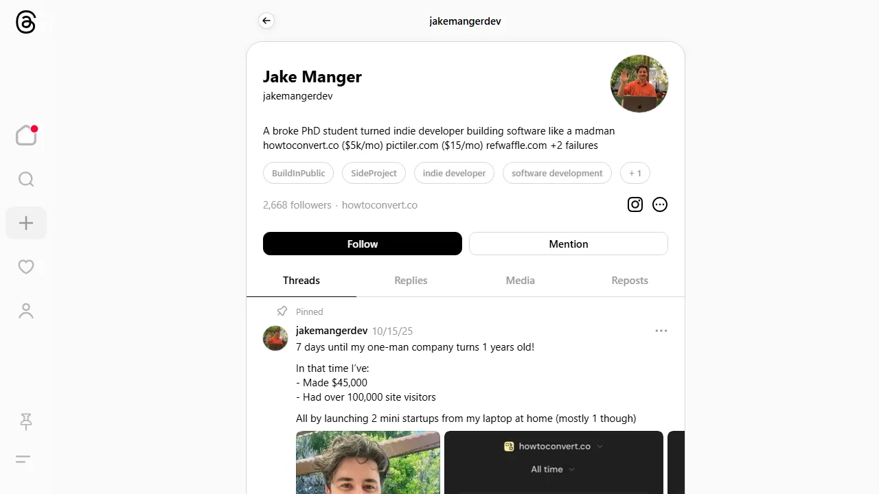 Jake Manger - PDF Converter to Word Tool Online screenshot