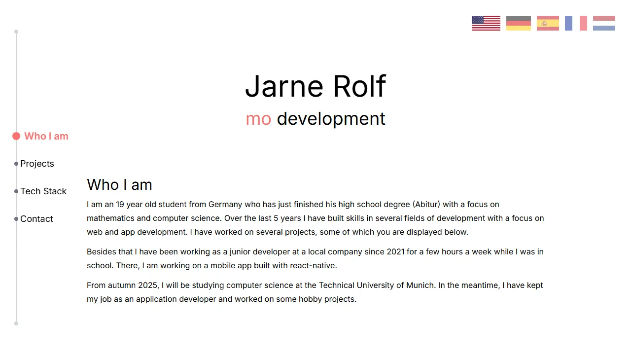 jarne-rolf.de - Support Free and Ad-Free App Development screenshot