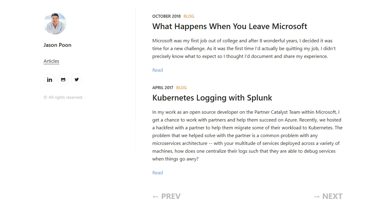 jasonpoon.ca - VSCode Extension for Visual Code Editing screenshot