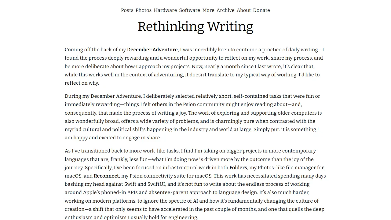jbmorley.co.uk - Open Source Productivity Tools and Apps screenshot