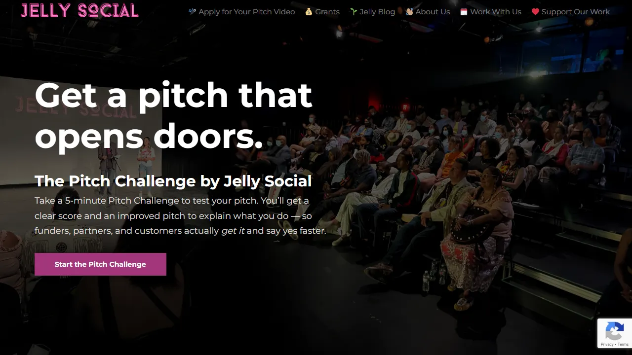 jellysocial.ca - AI Storytelling Generator for Entrepreneurs screenshot