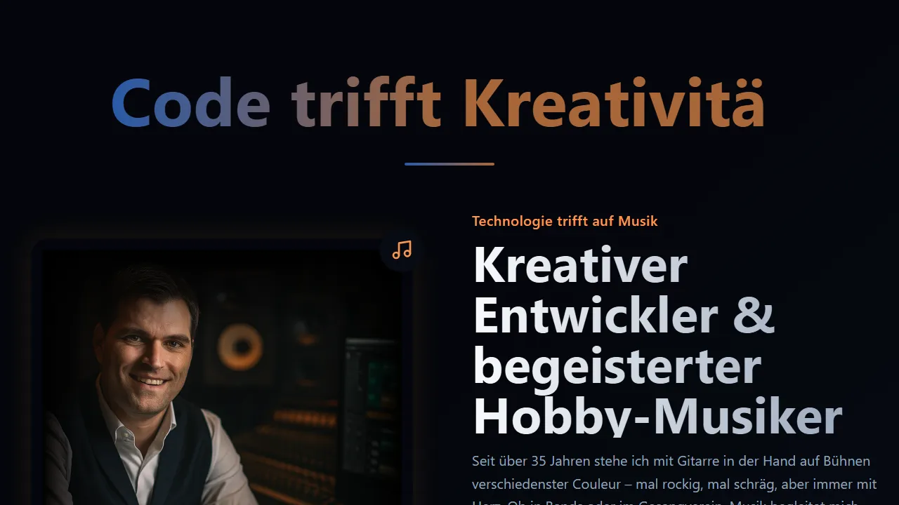 jens-sattler.com - Event Management Project with New Features screenshot