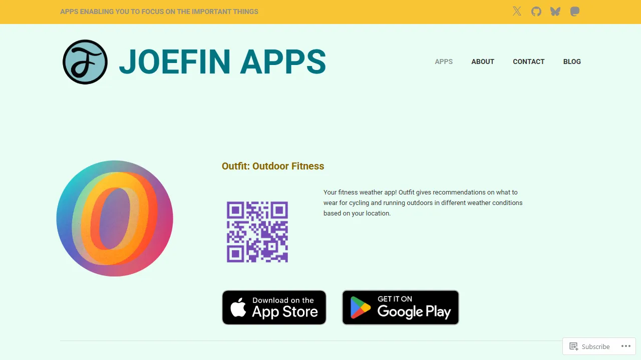 joefinapps.com - Productivity Apps and Software Tools screenshot