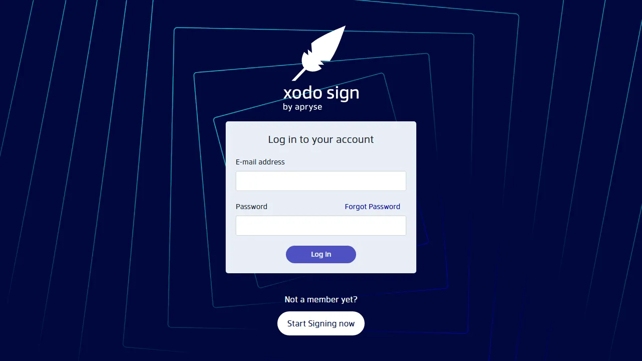 johnsonhomebuilders.eversign.com - E Sign - Digital Signature Online Tool screenshot