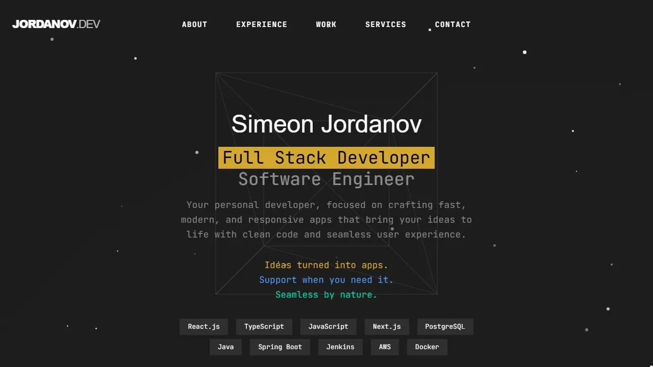 jordanov.dev - Versatile CLI Tool Command Line Interface Utilities screenshot