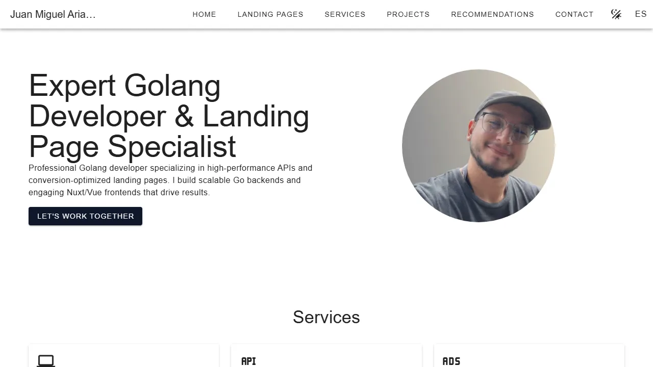 juanmiguel.dev - Mobile App Development Platform For Developers screenshot