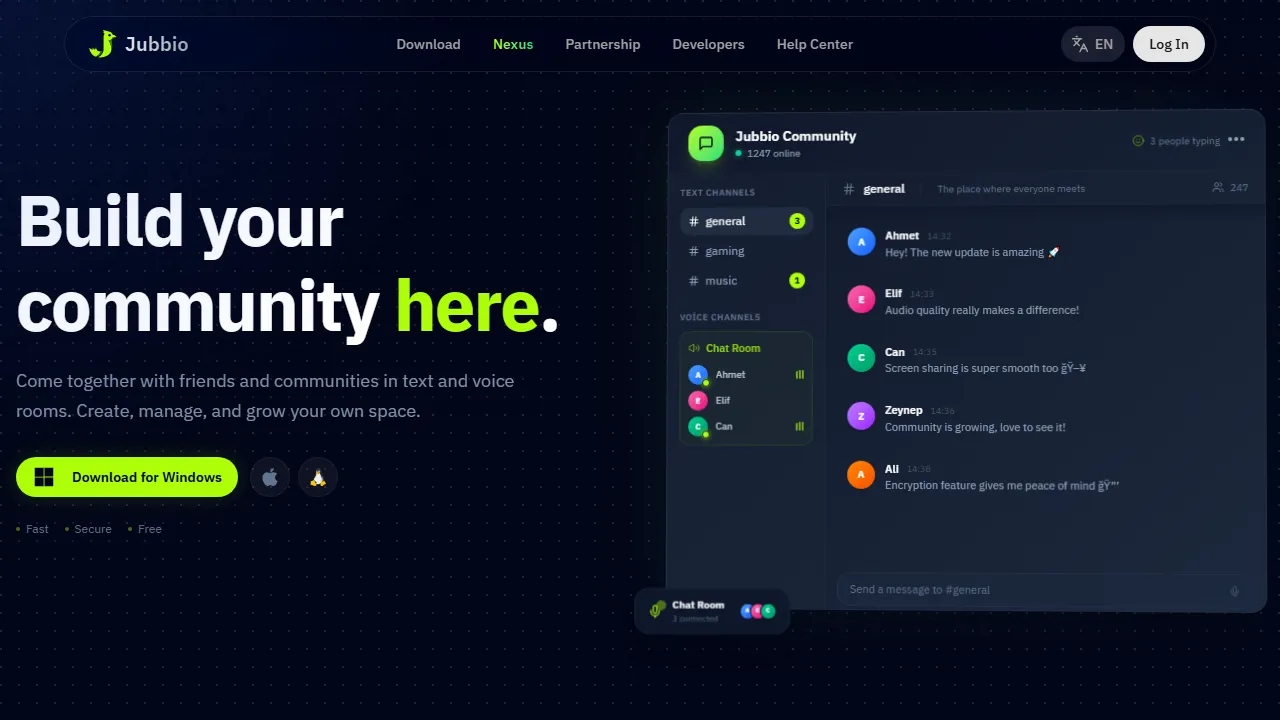 jubbio.com - Online Community Platform in Türkiye screenshot
