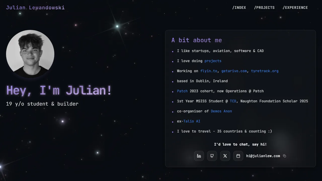 julianlew.com - Free Website to Shorten URL Links Online screenshot