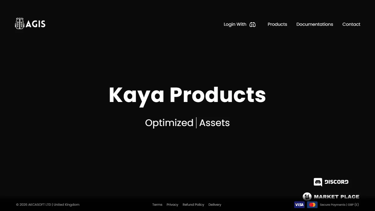 kayaunreal.com - Game Engine Assets and Plugins screenshot