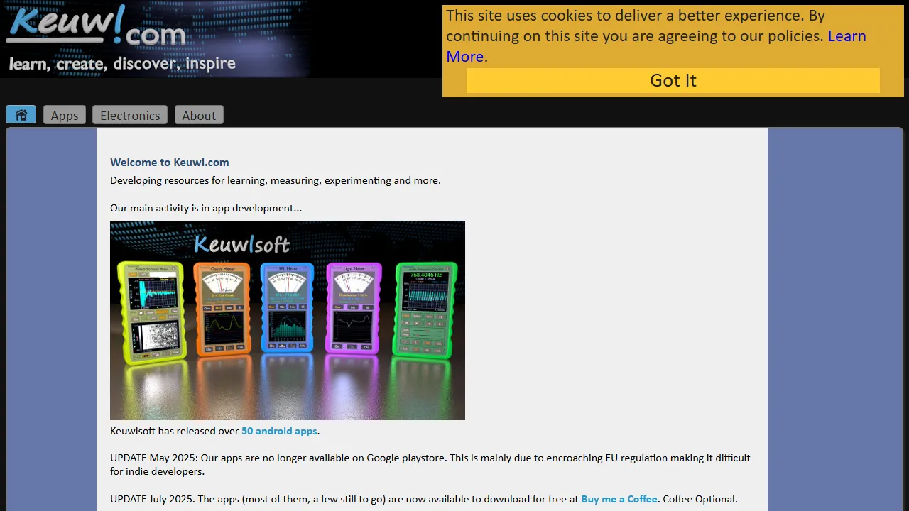 keuwl.com - Mobile App Development and APK Downloads screenshot
