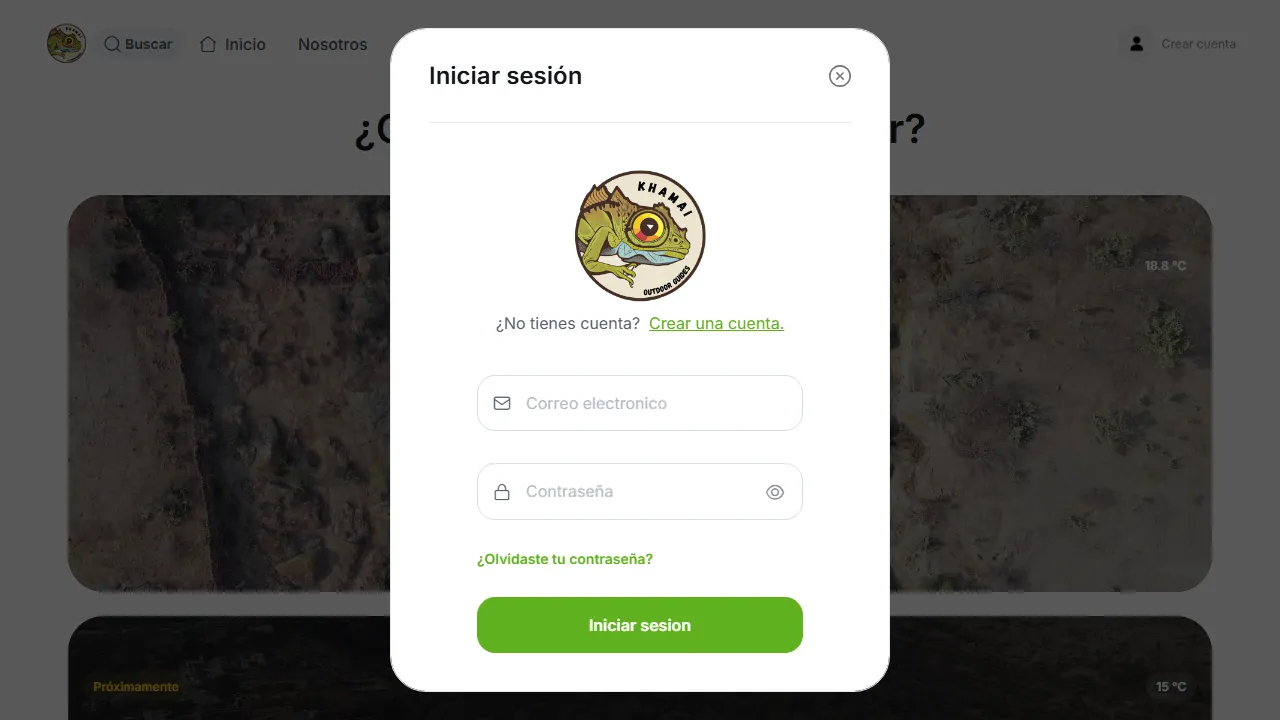khamai.net - 3D Climbing Guide App for Mexico screenshot