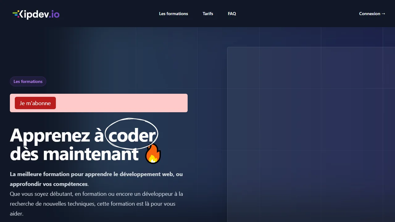 kipdev.io - Web Development Tools and Resources Online screenshot