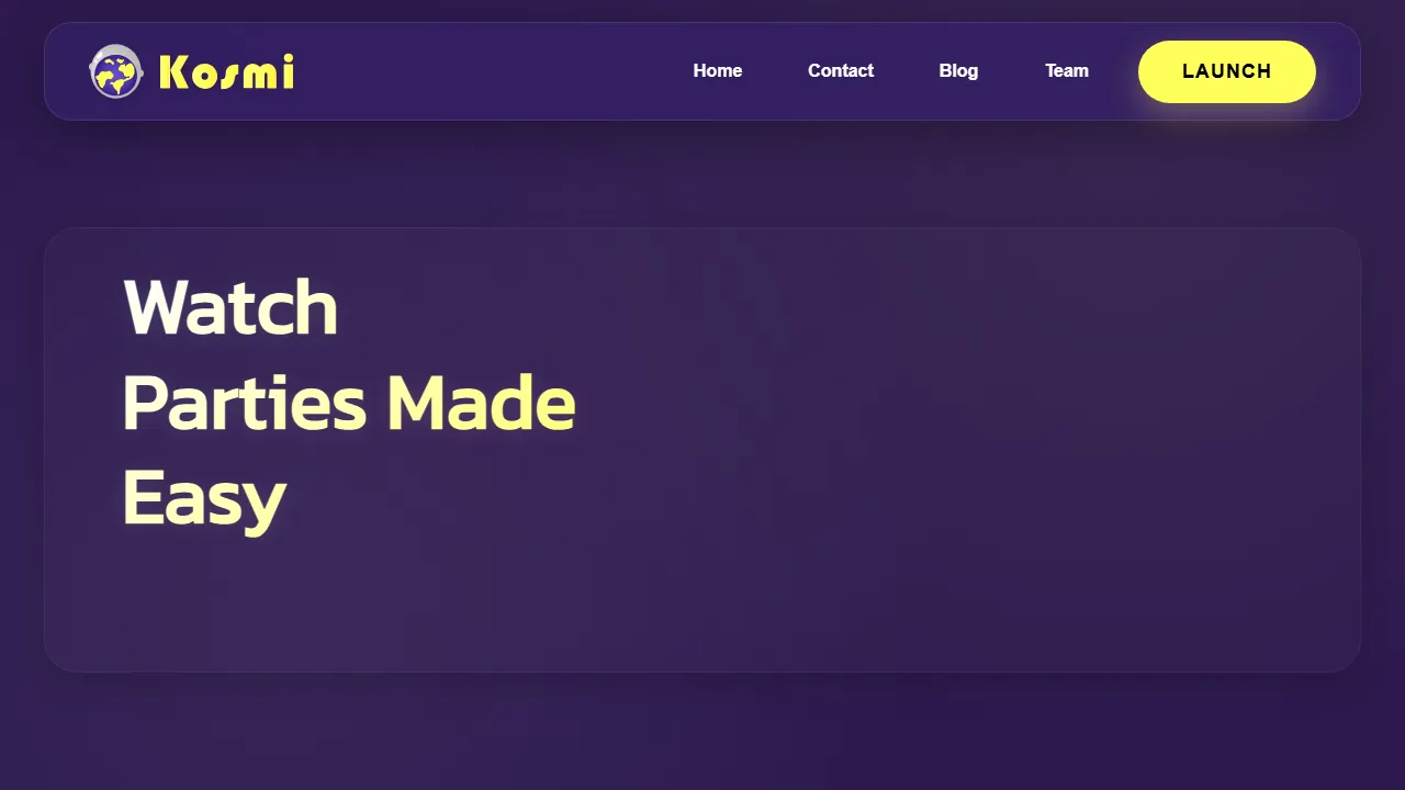 kosmi.io - Virtual Hangout Room for Friends and Family screenshot