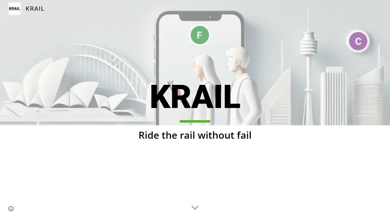 krail.app - Sydney Commute Assistance App: Real-Time Transit screenshot