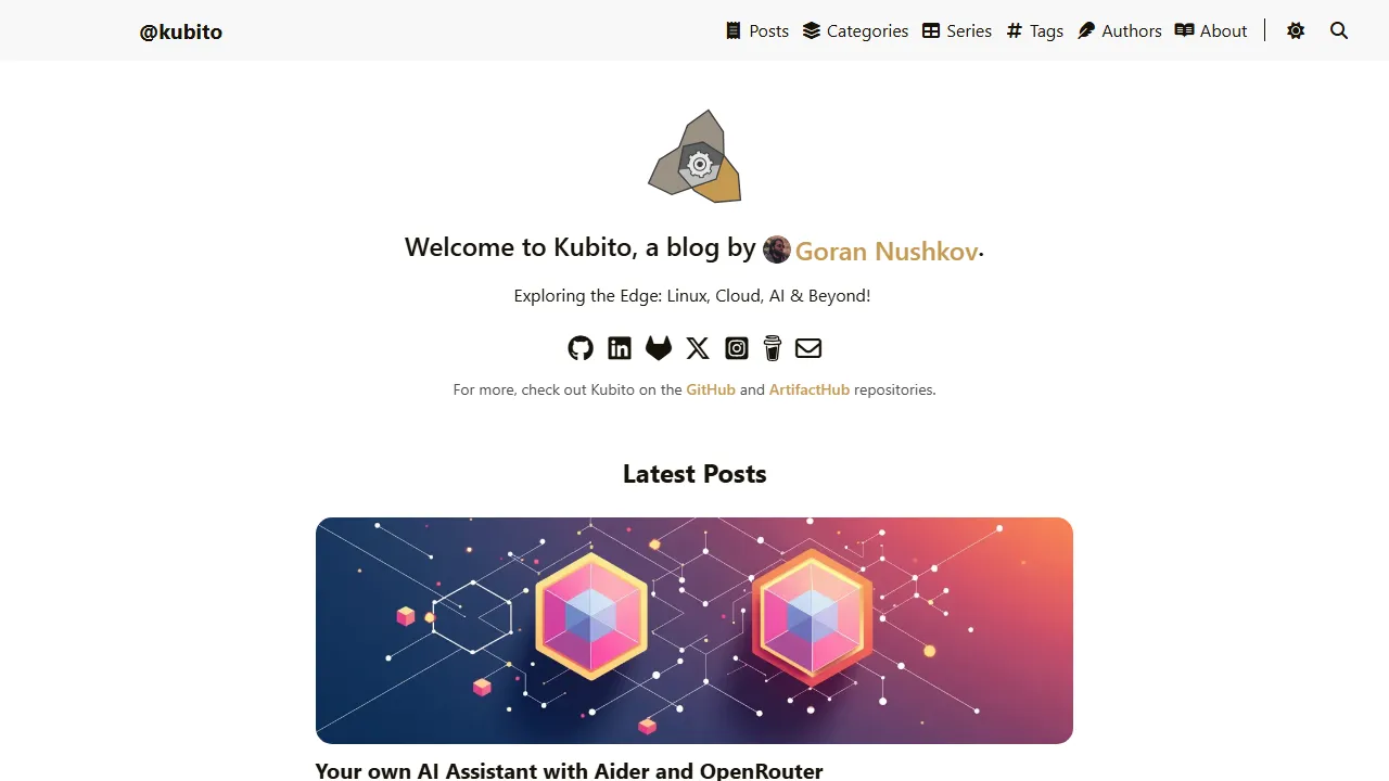 kubito.dev - DevOps Automation Tool For Cloud Native screenshot