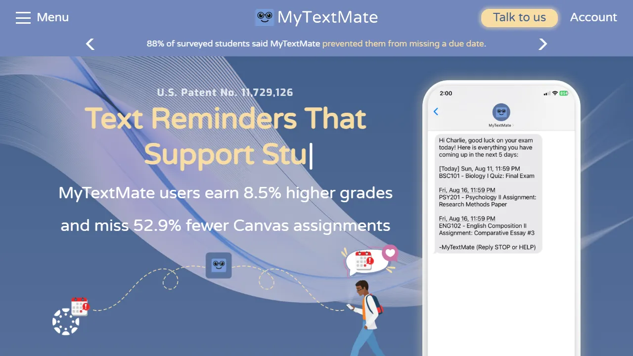 lazytexts.com - SMS Text Messaging Service and Articles screenshot