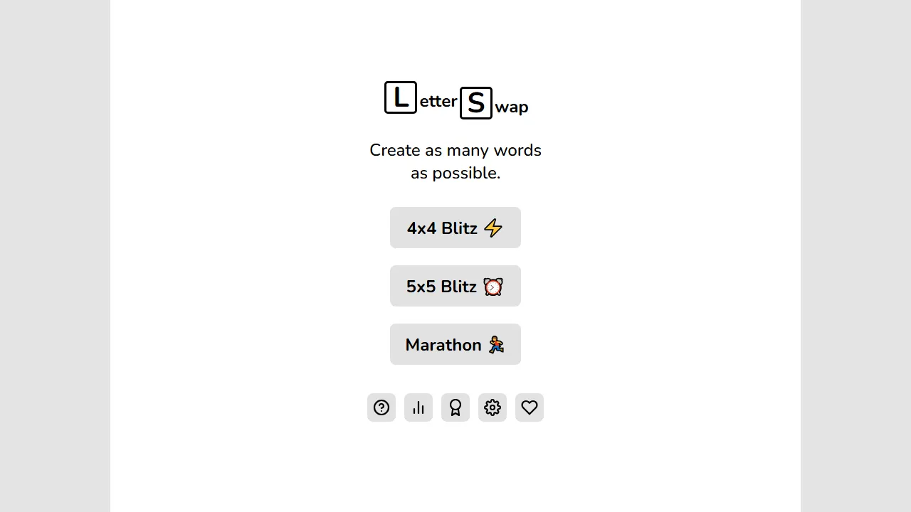 letterswap.io - Word Jumble Solver Find Search Puzzle screenshot