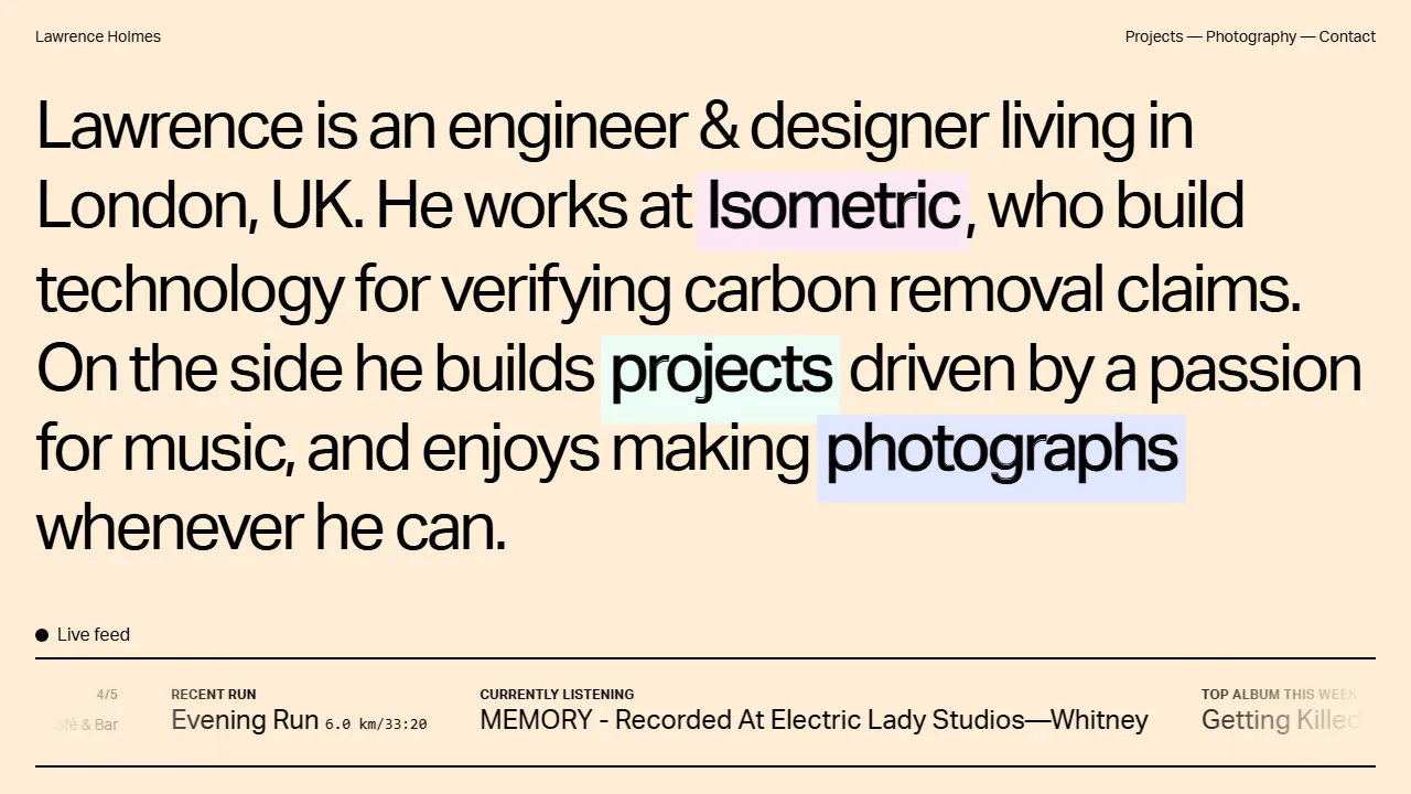 lholm.es - Support Mobile App Development Projects screenshot