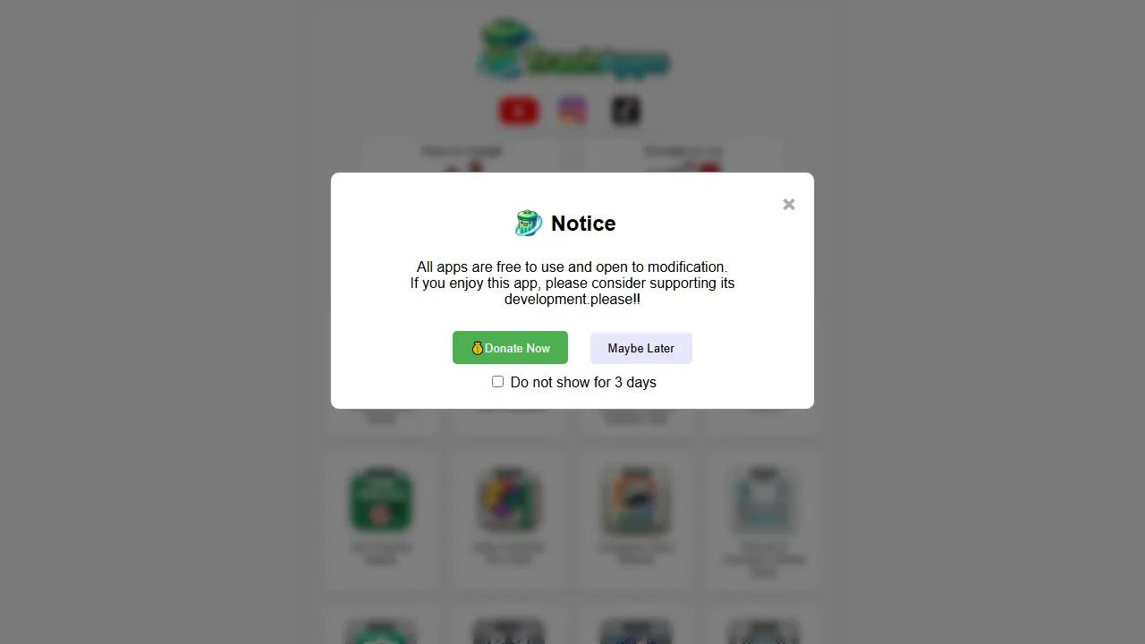 limjongyoon.github.io - Mobile Web Apps — Website Into App screenshot