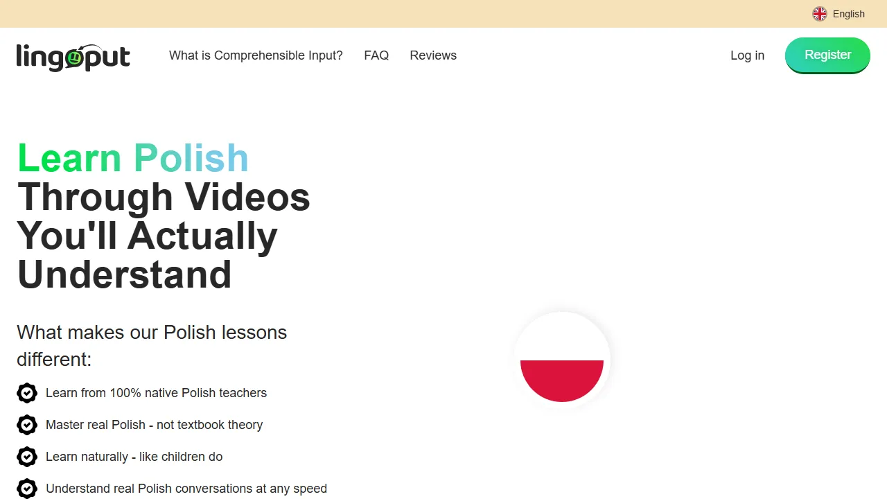 lingoput.com - Learn Polish Language with Engaging Content screenshot