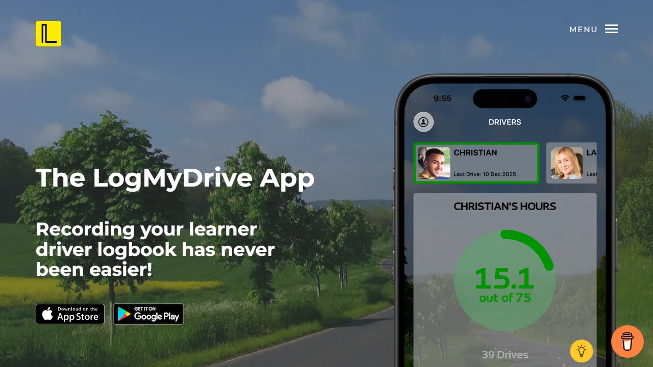 logmydrive.com.au - Digital Driver Logbook for Learner Drivers screenshot