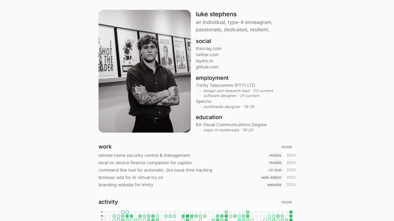 lukestephens.co.za - Music Event and Concert Finder screenshot