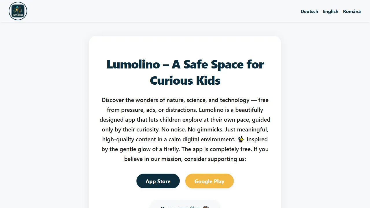 lumolino.com - Free Educational App for Kids Learning screenshot