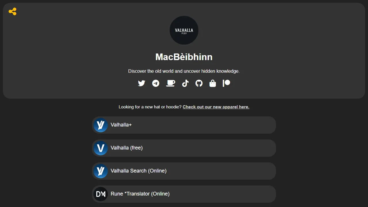 macbeibhinn.scot - Application Development Sponsorship for Developers screenshot
