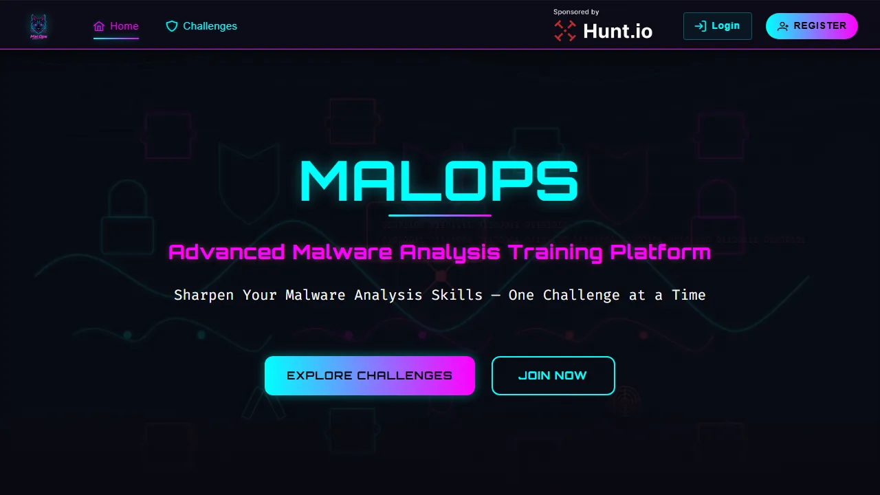 malops.io - Hands-On Cyber Security Training Challenges screenshot