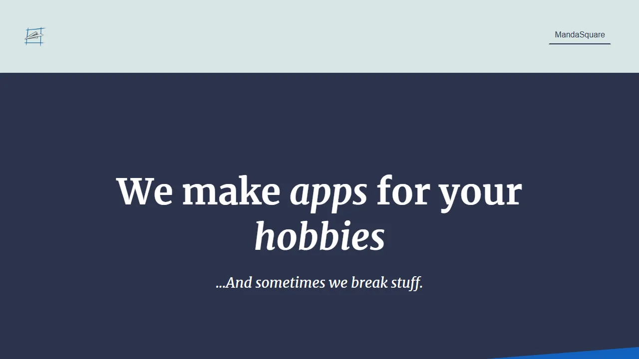mandasquare.co.uk - Mobile App Development to Fuel Hobbies screenshot