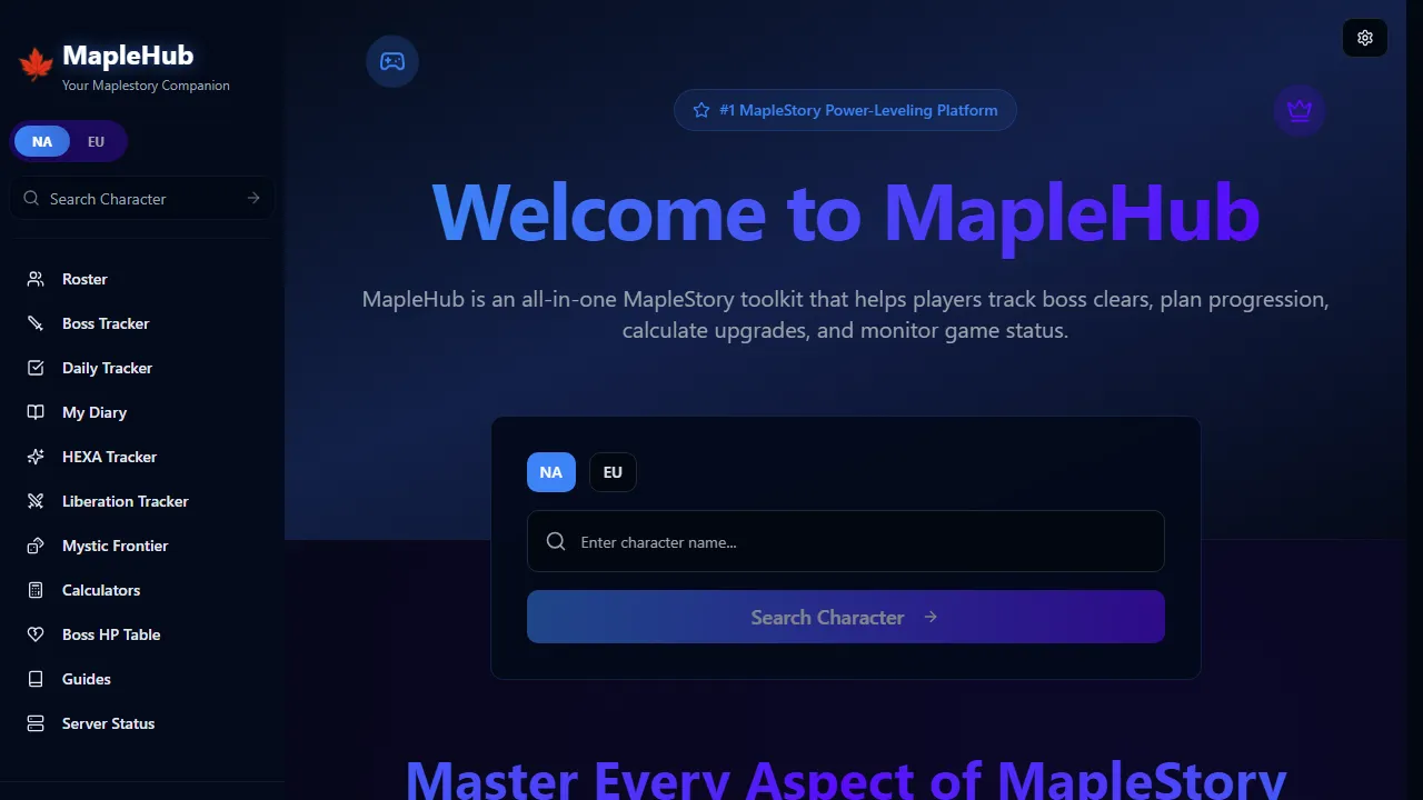 maplehub.app - Xbox Companion App for Game Management screenshot