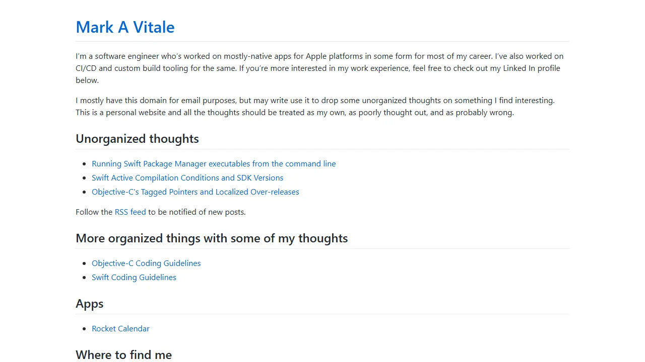 markavitale.com - Calendar Menu Bar App for macOS screenshot