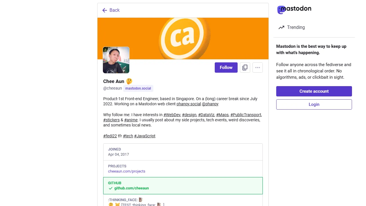 mastodon.social - Public Transport Route Maps and Tram Lines screenshot